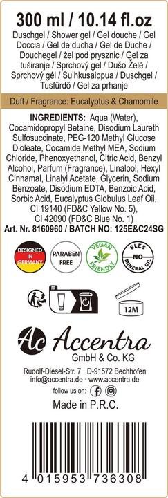 Produktbild Accentra RISE & SHINE - Duschgel (300 ml)