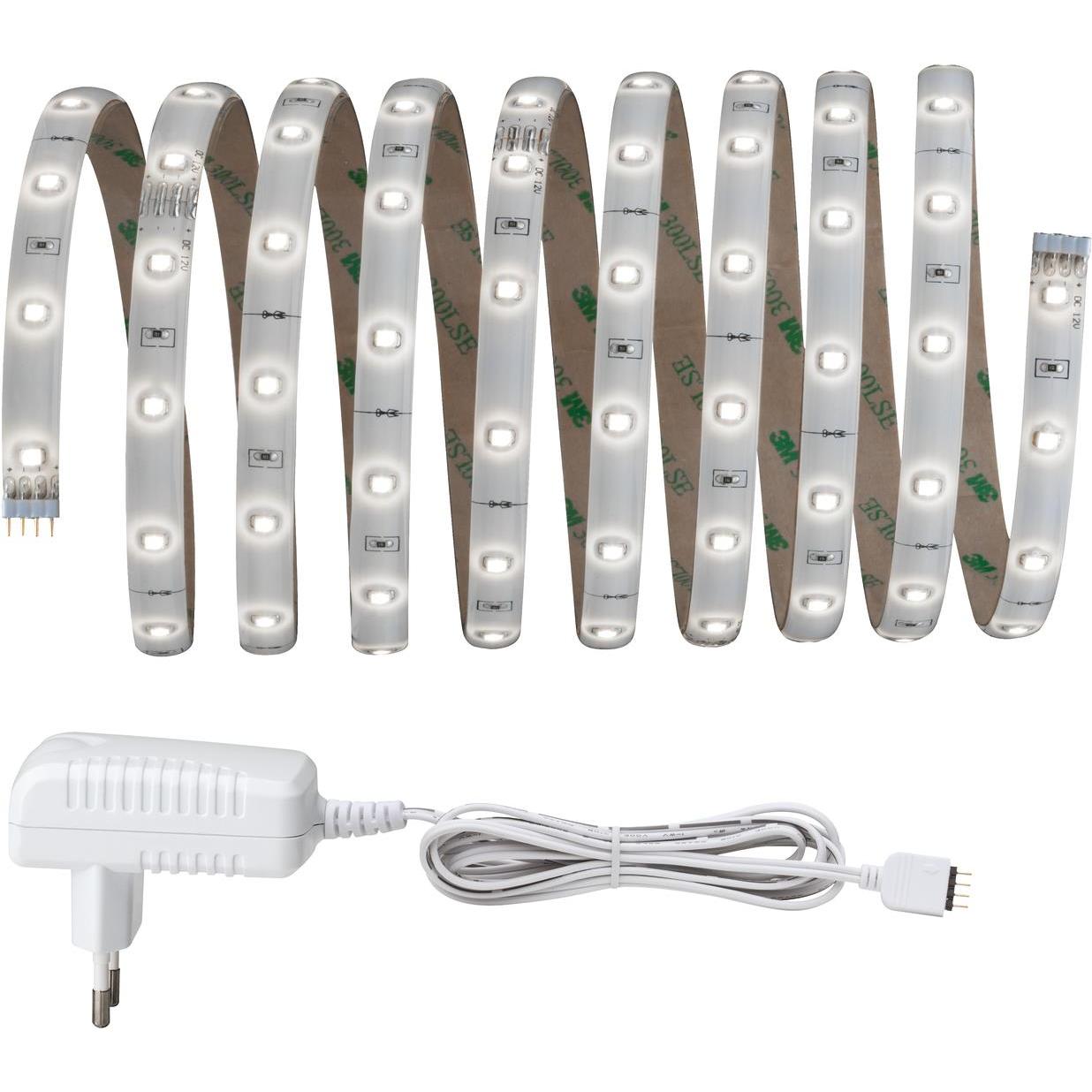 Paulmann, LED Streifen, YourLED Stripe Set (Kaltweiss, 300 cm, Indoor)