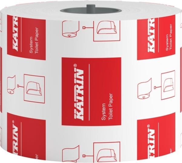 Produktbild Katrin Toilettenpapier Classic System ECO 2-lagig Tissue weiss Karton mit 36 R... (36 x)