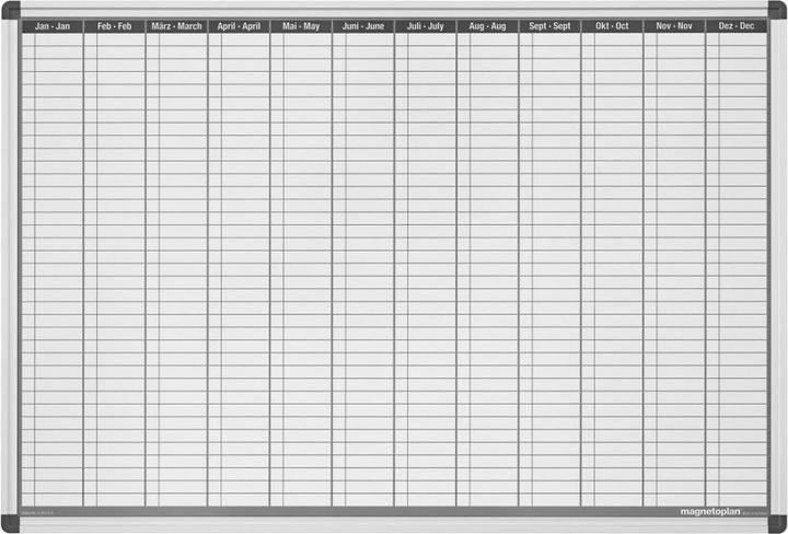 Actual product image Magnetoplan Permanent annual overview CC (92 x 62.50 cm)