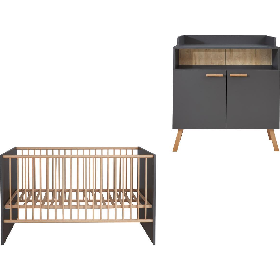 Ebuy24, Komplett-Babyzimmer, Babyzimmermöbel-Set MatsBaby (Wickelkommode)