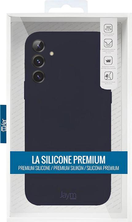 Actual product image Jaym Premium silicone case, Blue Series (Samsung Galaxy S23)