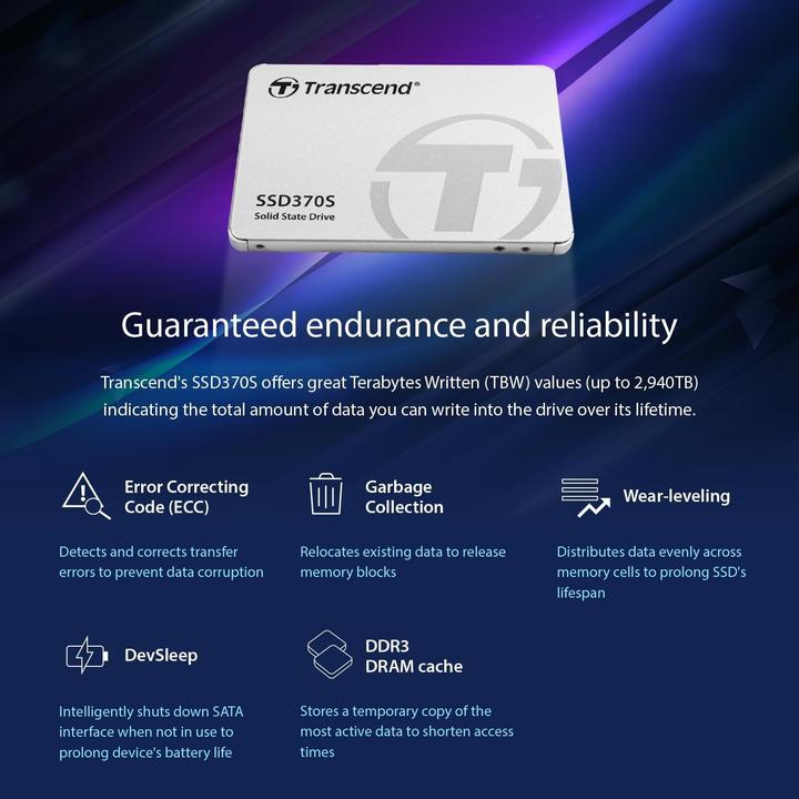 Produktbild Transcend 370s (1000 GB, 2.5")