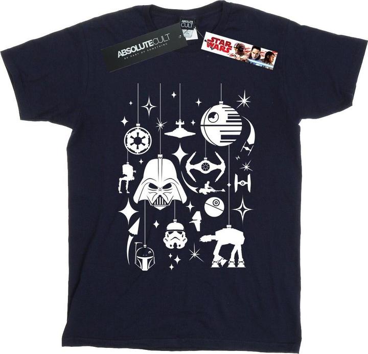 Produktbild Star Wars Christmas Decorations TShirt (XL)