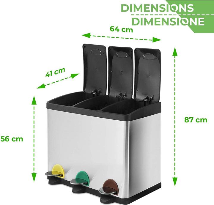 Produktbild Jago Abfalleimer (60 l)