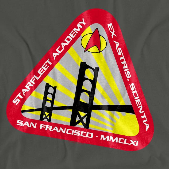 Actual product image Unisex Adult Starfleet Academy T-Shirt (S)