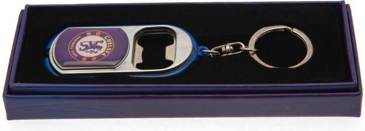 Actual product image Chelsea FC Key ring bottle opener with light