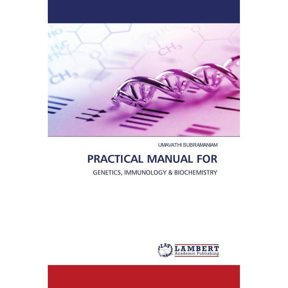 Practical Manual For, Fachbücher von Umavathi Subramaniam