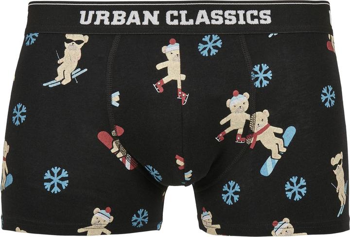 Actual product image Urban Classics Organic X-Mas Boxer Shorts 3-Pack (5XL, pack of 3)
