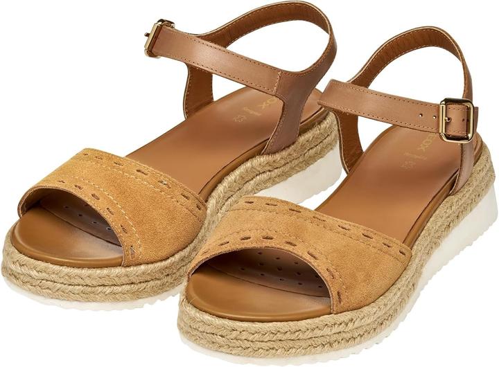 Actual product image Geox D Eolie B Flat Ademend Sandaal (37)