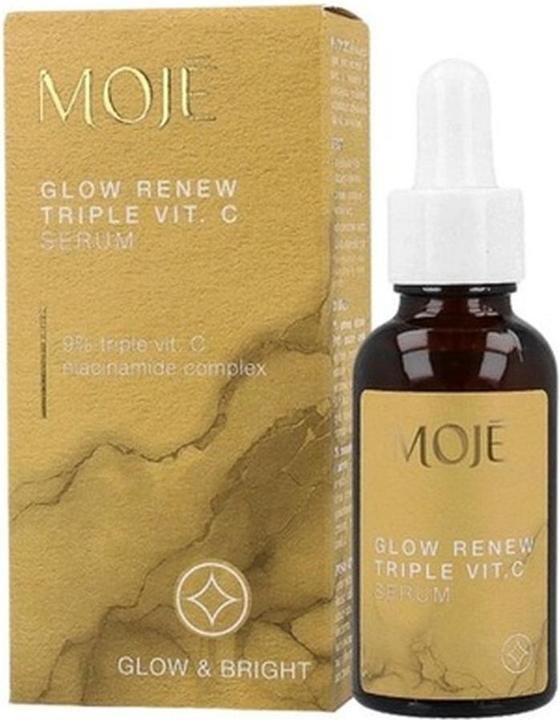 Mojé Erneuerndes Triple Vitamin C Serum für strahlende Haut (30 ml)