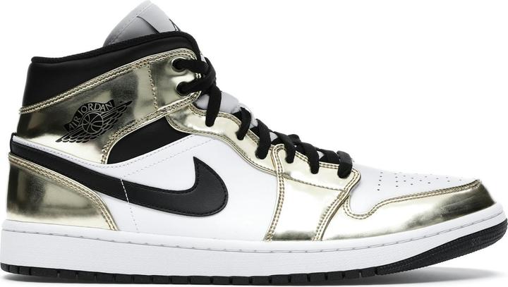 Image du produit Jordan 1 Mid Metallic Gold Black White (44)