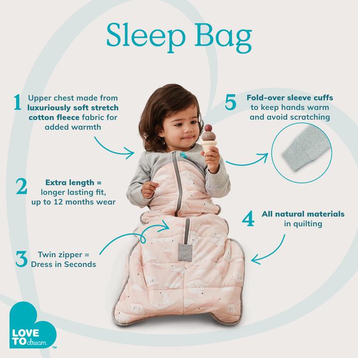 Produktbild Love to Dream Schlafsack (108 cm, 3.5 TOG, Winter)