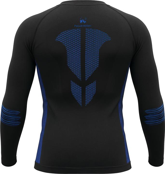 Produktbild Normani 2 x Thermooberteil Langarm Shirt Skiunterwäsche für Herren - 9874 (52, 54, L, XL)