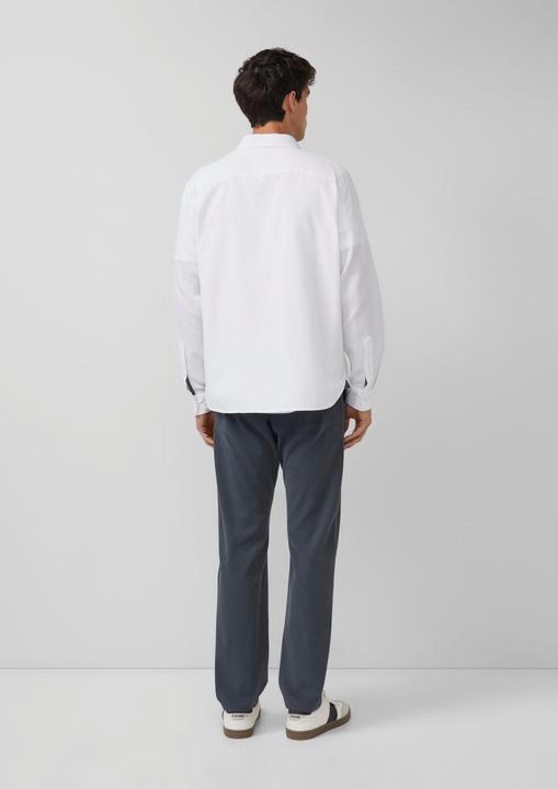 Immagine prodotto s.Oliver Hemd Regular Fit: Baumwollhemd mit Struktur und Brusttasche (S)