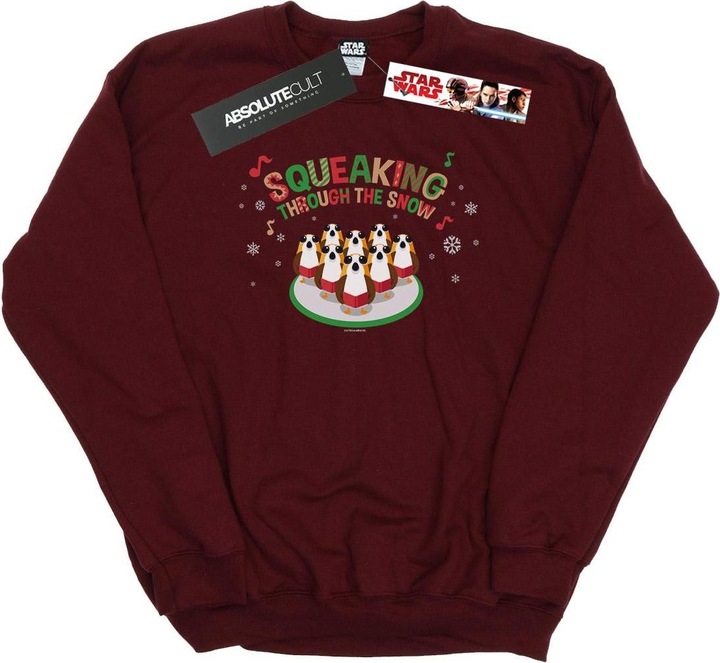 Produktbild Star Wars The Last Jedi Porgs Squeaking Through The Snow Sweatshirt (S)