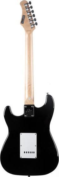 Produktbild EKO E-Gitarre GEE ST100-BLK Schwarz Komplett-Set (E-Gitarre, Pappelholz, Ahorn, Harz)