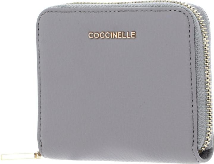 Actual product image Coccinelle Metallic Soft Leather Zip Around Wallet