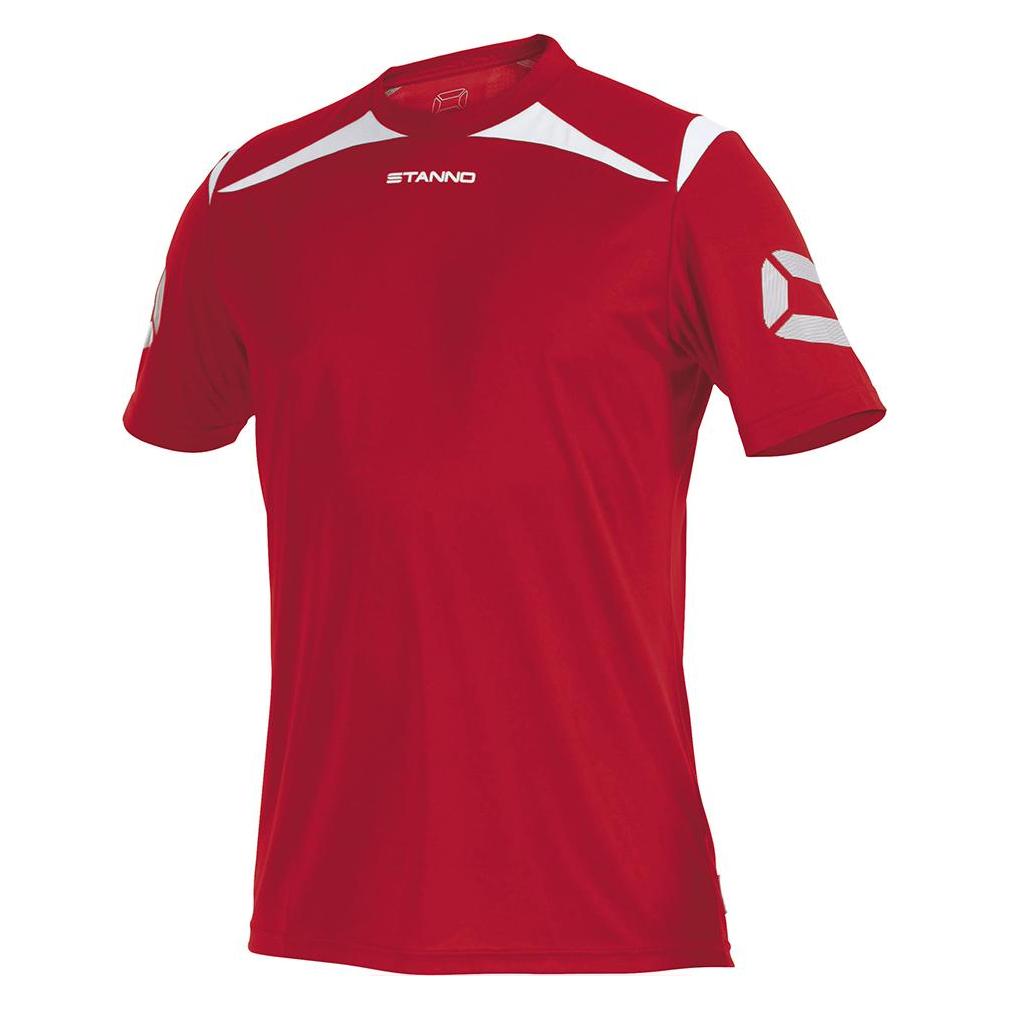 Stanno, Unisex, Sportshirt, Forza T-Shirt (128), Rot, 128