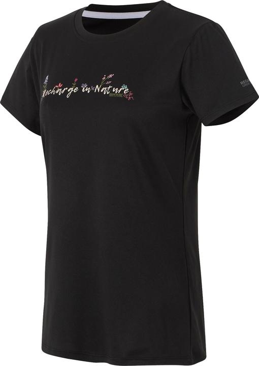 Actual product image Regatta Womens/Ladies Fingal IX Text T-Shirt (46)