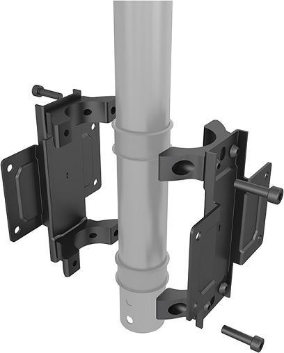 Actual product image Multibrackets M Pro Series - Dual Pole Clamp (Mounting- / Adapterplates)