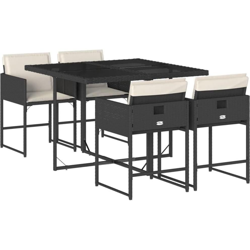 VidaXL, Gartentisch + Balkontisch, Gartenmöbel Essgruppe (106 cm)