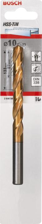 Productafbeelding Bosch Professional Zubehör HSS metaaldraaiboor 10 mm (10 mm)