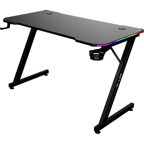 The G-Lab K-DESK-ELECTRON-EX, Tavolo gaming, Nero