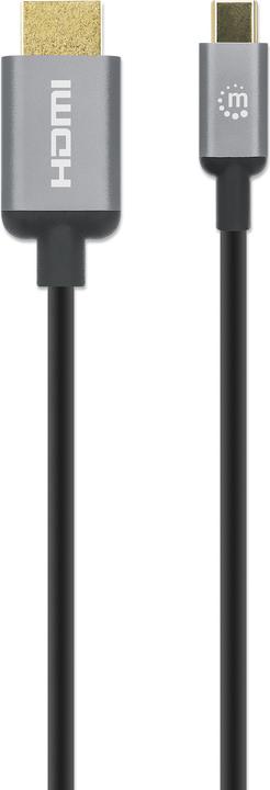Produktbild Manhattan USB-C/HDMI Schwartz (1 m)