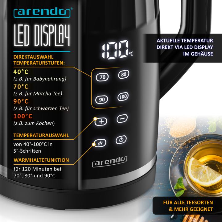 Produktbild Arendo Wasserkocher (1.70 l)