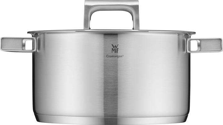 Image du produit WMF Ultimate Cool+ Casserole avec couvercle, 24 cm (24 cm, Casserole, Acier inoxydable)