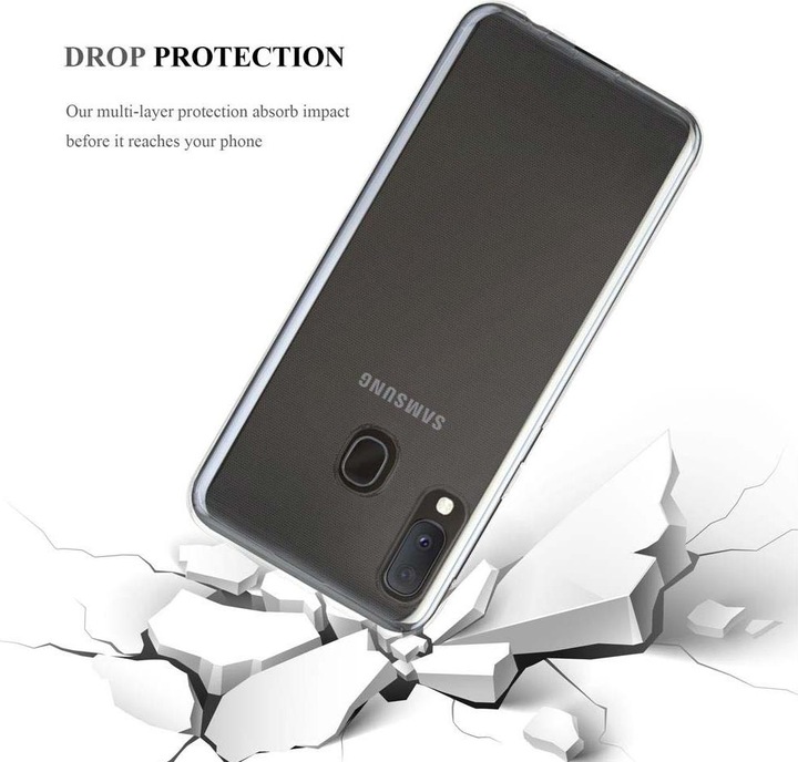 Produktbild Cadorabo TPU Ultra Slim AIR Cover (Samsung Galaxy A40)