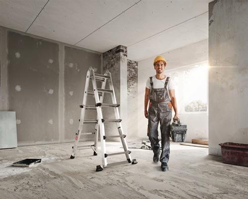 Produktbild Hailo Master M100 4 x 4 Stufen (Stehleiter)