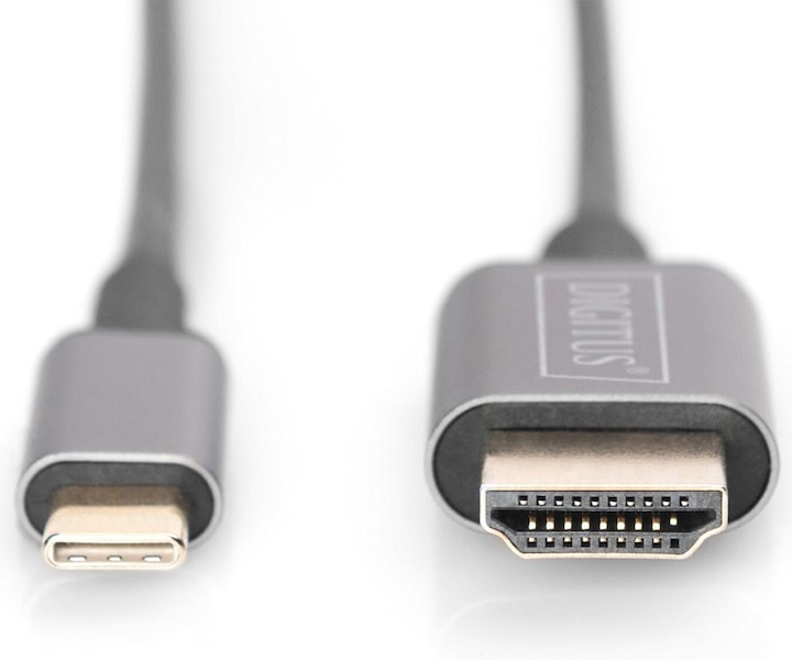 Actual product image Digitus USB Typ C — HDMI (Typ A) (1.80 m, USB Type C)
