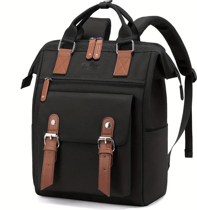 Image du produit Only-Bags.Store Petit sac à dos élégant pour ordinateur portable - Sac à dos de collège à la mode avec bretelles