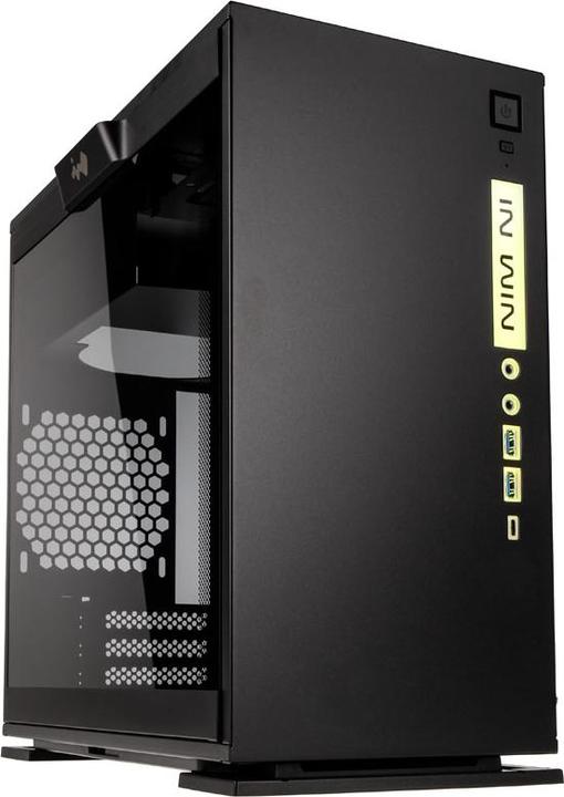 Actual product image In Win Mini Tower 301C, black without NT (mATX, Mini-ITX)