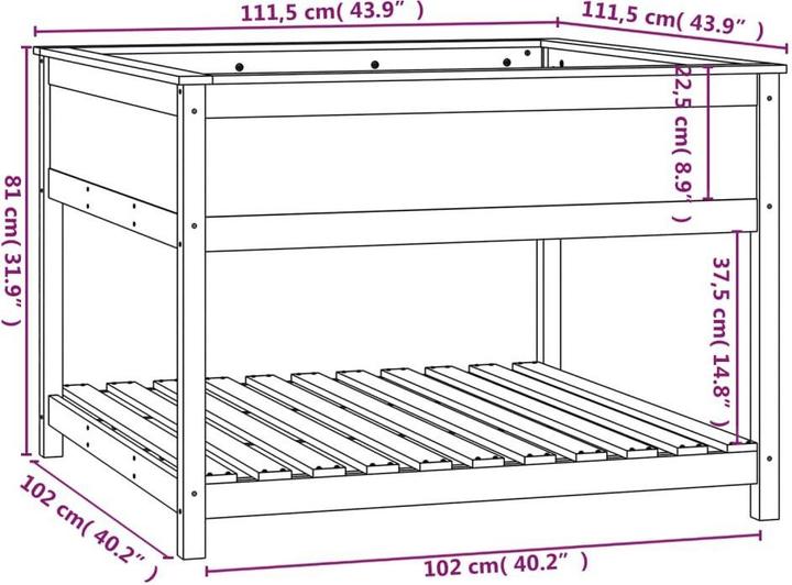Immagine prodotto vidaXL Pflanzgefäss