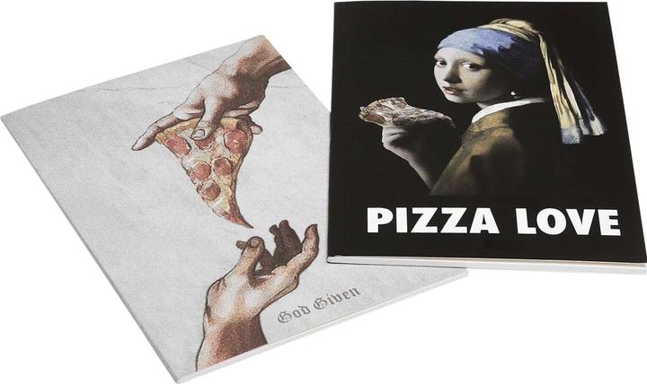 Immagine prodotto Mister Tee Pizza Art Exercise Book 2-Pack