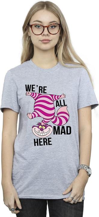 Image du produit Disney - T-shirt ALICE IN WONDERLAND ALL MAD HERE - Femme (S)