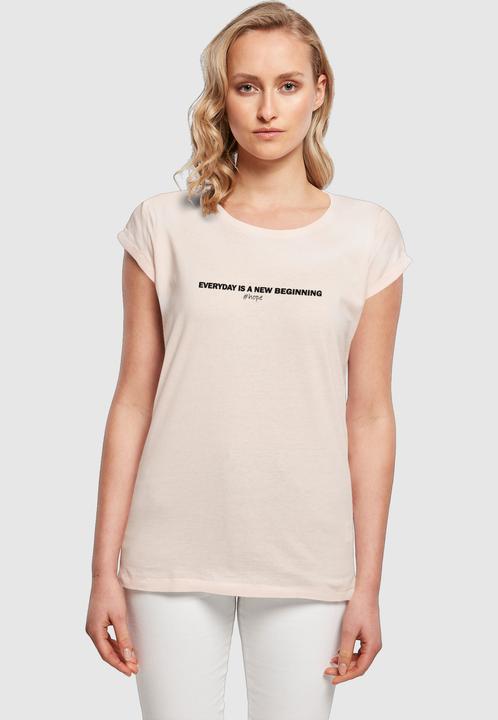 Produktbild Merchcode Ladies Hope Extended Shoulder Tee - 112549 (XXL)