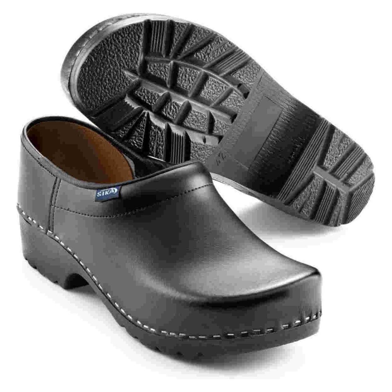 Sika, Werkschoenen, Schoenklomp 124 Traditioneel Zwart Maat 44 (44)