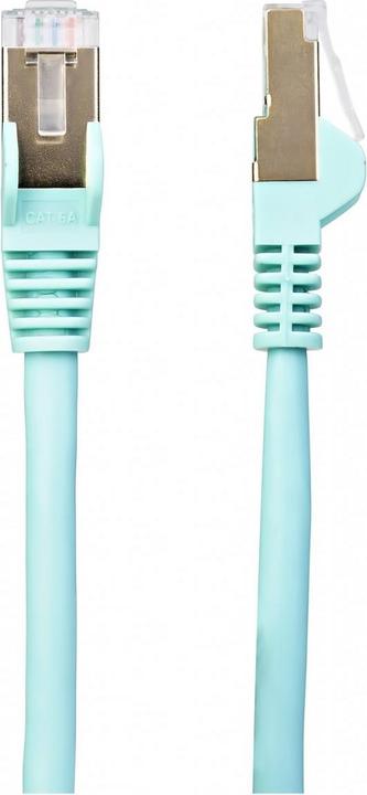 Produktbild StarTech Patch Cable Cat6a 2m Aqua (STP, CAT6a, 2 m)