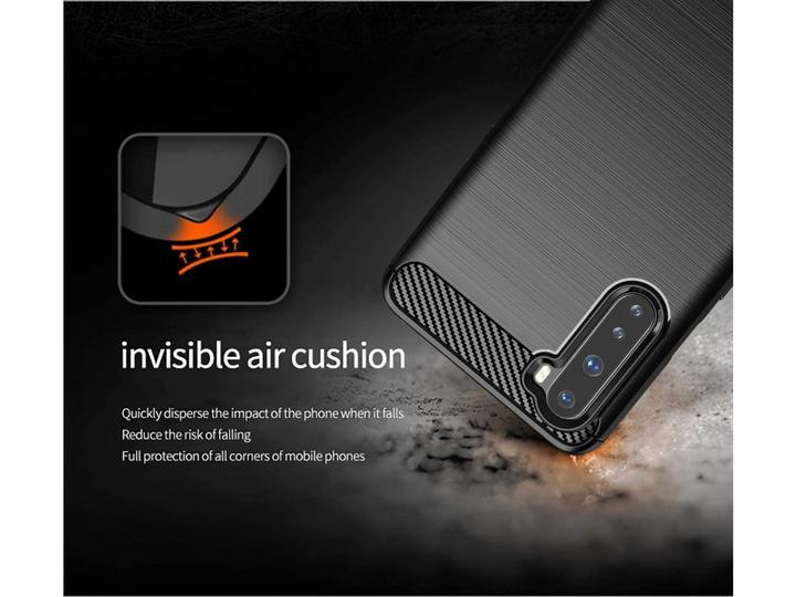 Actual product image Screenguard OnePlus North Hull Carbon Brushed Soft TPU (OnePlus North)