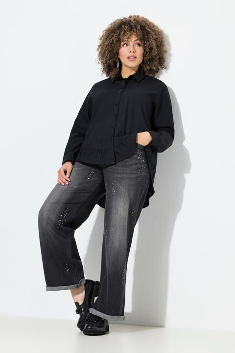 Immagine prodotto Ulla Popken Jeans modello Mary con rivetti, taglio della gamba ampio e cintura comoda (26)