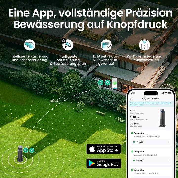 Actual product image Aiper IrriSense 2 (Irrigation computer)