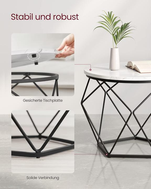 Produktbild Vasagle 2er-Set Couchtische