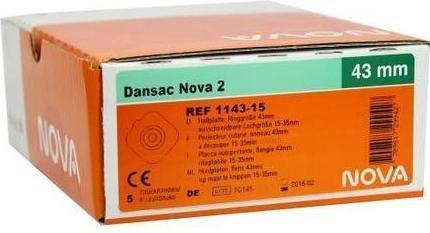 Produktbild Dansac Basisplatte 15-35mm (5 Stück, 990 ml, 120 g)