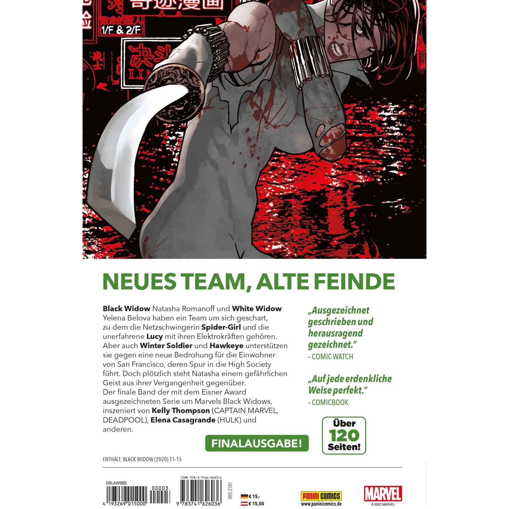Black Widow - Neustart, Belletristik von Kelly Thompson, Elena Casagrande, Rafael De Latorre