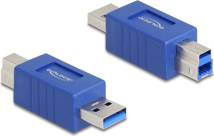 Delock USB 5 Gbps Adapter USB Typ-A Stecker zu USB Typ-B Ste (USB 3.0)