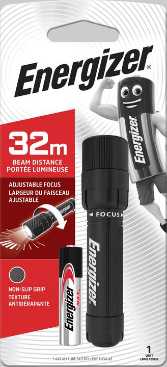 Image du produit Energizer Lampe de poche LED, X-Focus, extrêmement lumineuse pour la maison, l'extérieur et les urgences (9 cm, 30 lm)